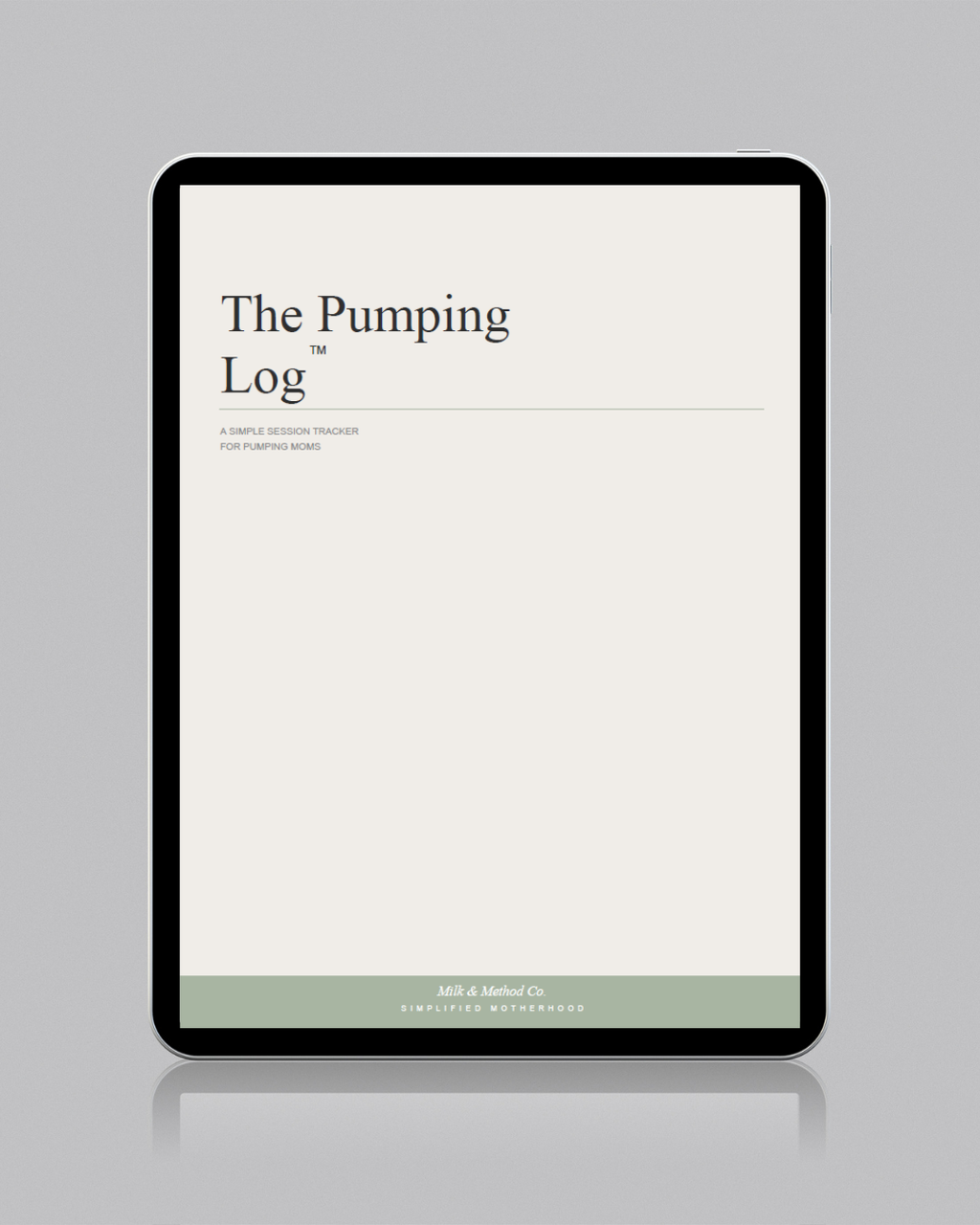 The Pumping Log™