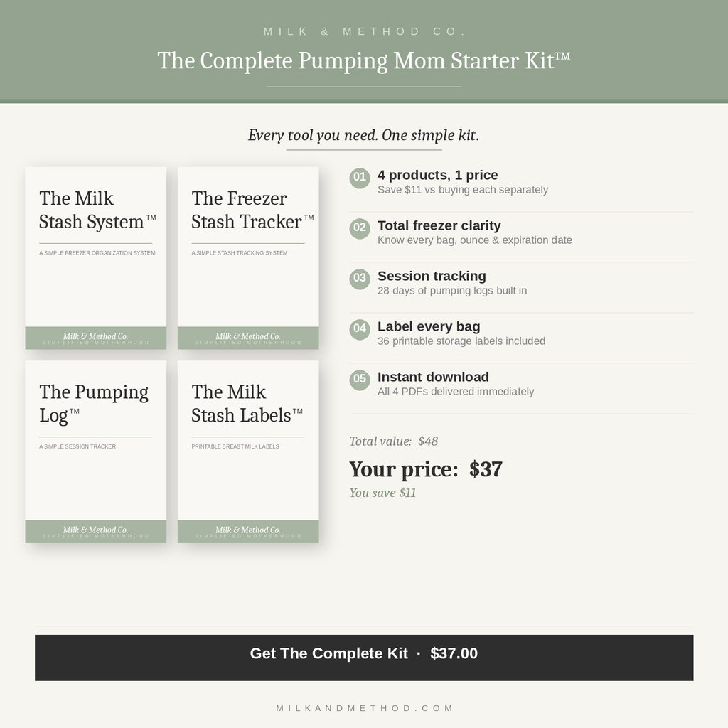 The Complete Pumping Mom Starter Kit™