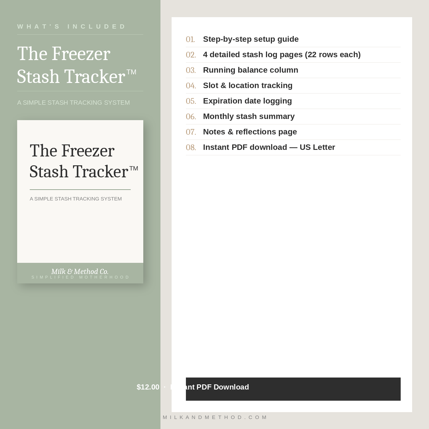 The Freezer Stash Tracker™