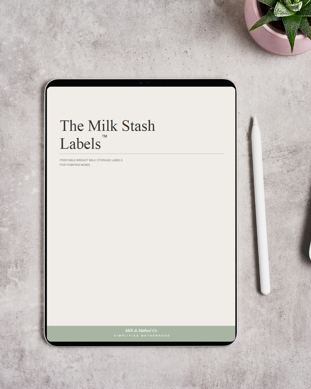 The Milk Stash Labels™
