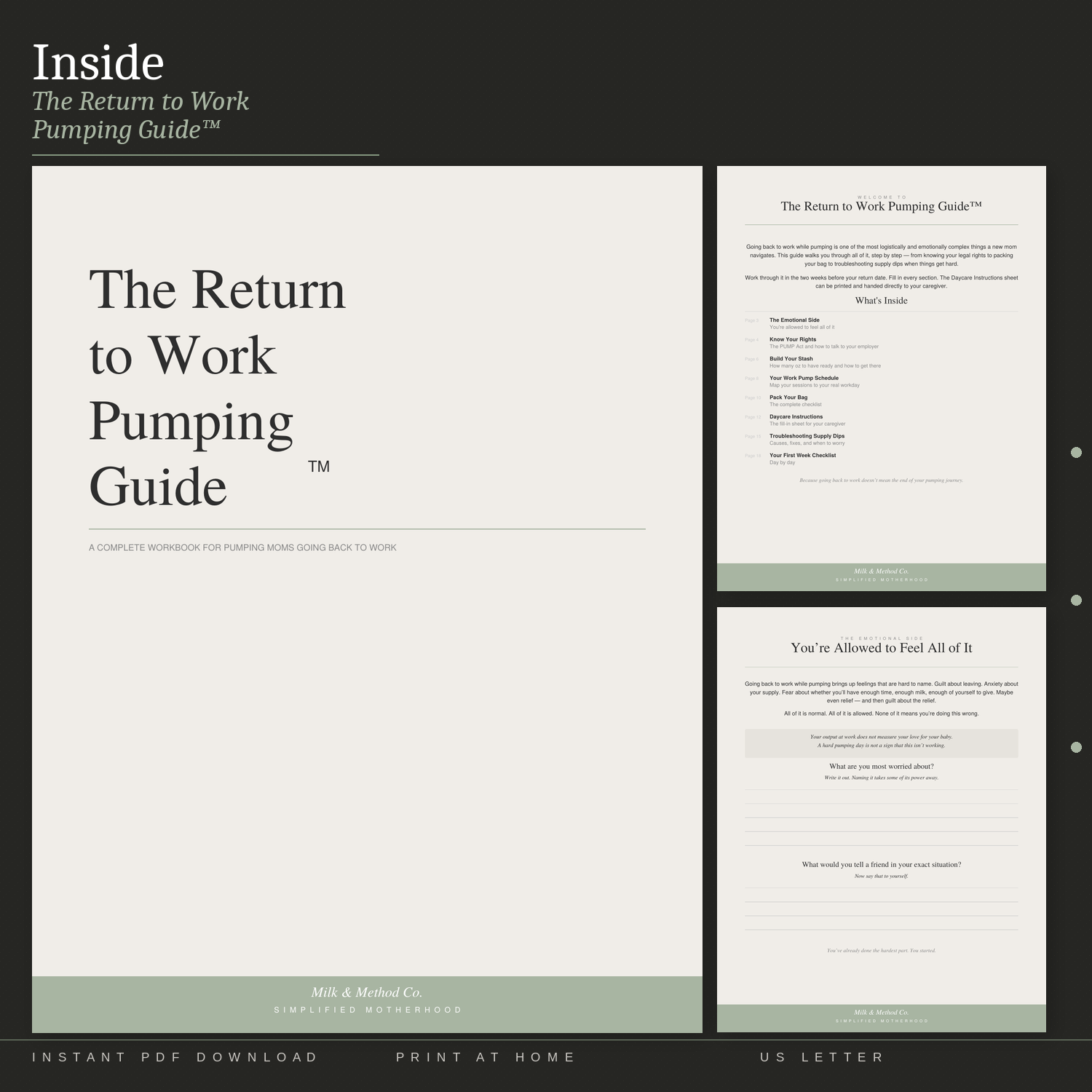 The Return-to-Work Pumping Guide™